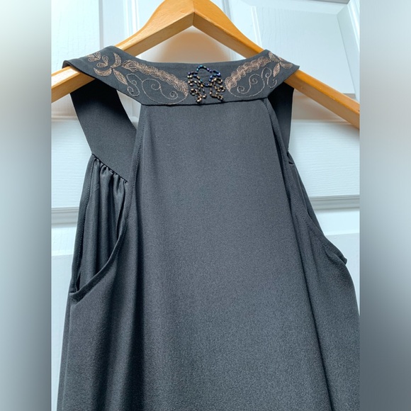 WHAT GOES AROUND COMES AROUND 💯 silk beaded and embroidered dress - Picture 5 of 13